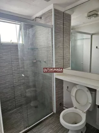 Imagem Apartamento com 2 dormitórios para alugar, 44 m² por R$ 2.552,38/mês - Vila Rio de Janeiro - Guarulhos/SP