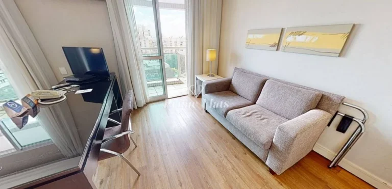 Imagem Flat disponível para venda no Transamérica Executive Perdizes, com 29m², 1 dormitório e 1 vaga