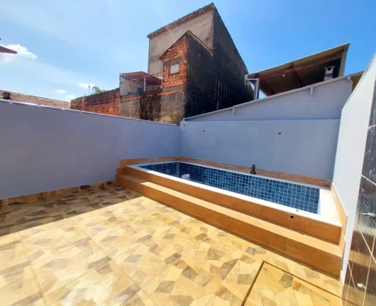 Imagem Casa para Venda em Itanhaém, Guacyra, 3 dormitórios, 1 suíte, 2 banheiros, 3 vagas