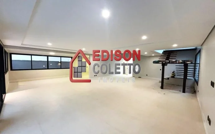 Imagem Casa nova a venda, no Residencial Villa D'Áquila, Piracicaba com 4 suítes!!