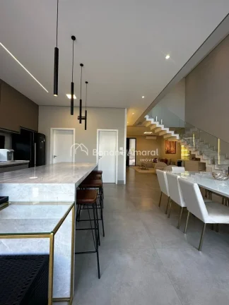 Imagem Sobrado Moderno à Venda 03 quartos no Condomínio Residencial Club Portinari, Parque Brasil 500, Pa...
