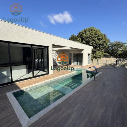 Imagem Casa com 4 dormitórios à venda, 278 m² por R$ 2.650.000,00 - Condomínio Veredas da Lagoa - Lagoa Santa/MG