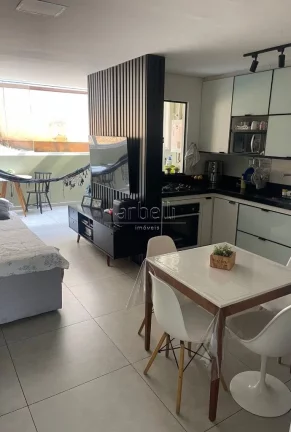 Imagem Apartamento com 70M², 2 dormitórios, sala, cozinha, área de serviços, varanda e 1 vaga de garage...
