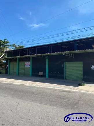Imagem DELGADO aluga GALPÃO com 300m2 Coberto e mais 350m2 de terreno (area descoberta) de frente Rod. Gov. Mario Covas ( BR 101) (passarela), Itaborai-RJ.