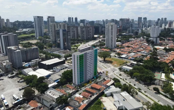 Imagem Apartamento à venda em São Paulo, Chácara Santo Antônio (Zona Sul), com 2 quartos, 33,66m2