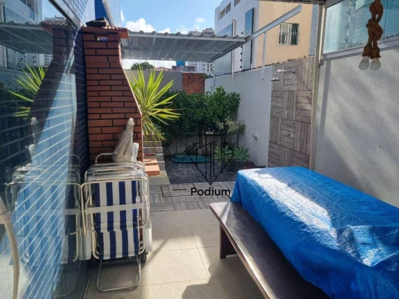 Imagem Apartamento térreo semi mobiliado com jacuzzi privativa no Bairro do Bessa - AP2841