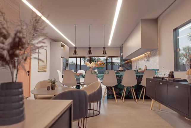 Imagem Casa com 3 dormitórios à venda, 180 m² por R$ 980.000 - Condomínio Parque dos Buritis - Lagoa Santa/MG