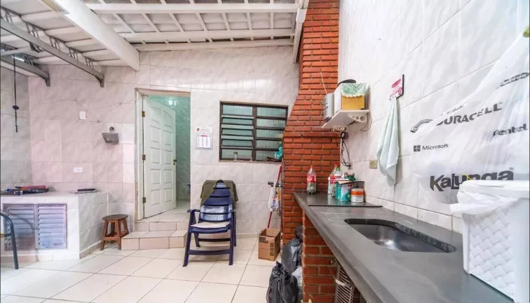 Imagem Sobrado com 3 dormitórios para alugar, 280 m² por R$ 3.350/mês - Vila Curuçá - Santo André/SP