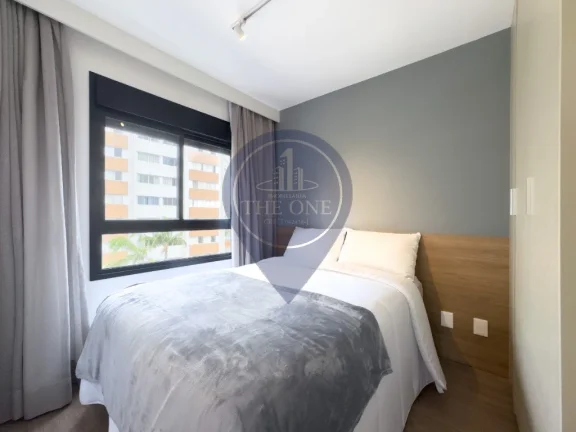 Imagem Studio de Luxo em Moema: 2 Quartos, 1 Banheiro, 34m² de Área - São Paulo-SP