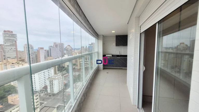 Imagem Apartamento com 2 dormitórios para alugar, 64 m² por R$ 6.700,00/mês - Boqueirão - Santos/SP