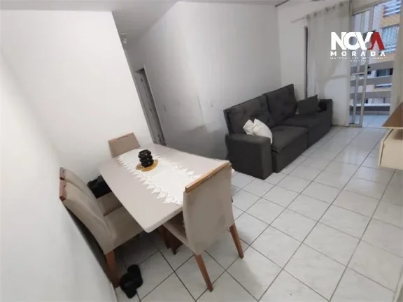 Imagem Já imaginou viver ou investir em um apê de 2 quartos, com 52m² bem distribuídos, varanda pra rel...