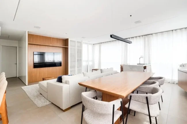 Imagem Apartamento 157M², 3Q, 3 Suítes, 3 Banheiros, Closet, 2 Vagas, Varanda Gourmet, Piscina Aquecida, Academia, Sala de Massagem, Quadra, Terraço.