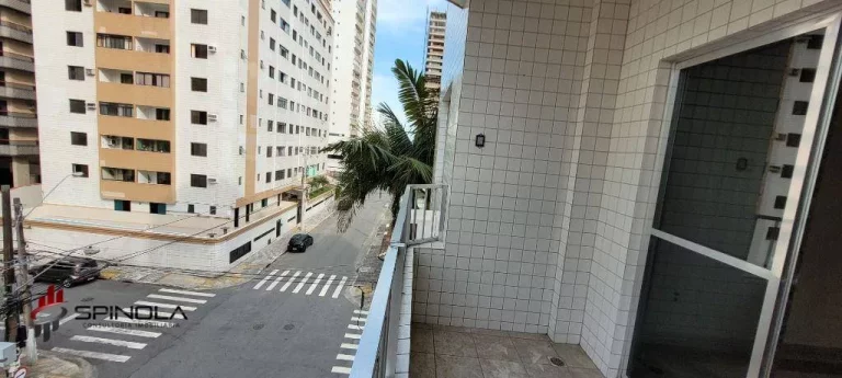 Imagem Apartamento com 1 dormitório à venda, 54 m² por R$ 298.000,00 - Tupi - Praia Grande/SP