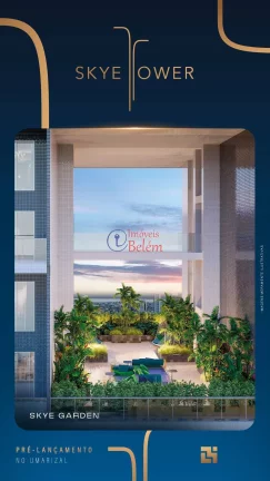 Imagem Imóveis Belém vende Skye Tower Studio de 39m² no Umarizal Imagem Imóveis Belém vende Skye Tower Studio de 39m² no Umarizal