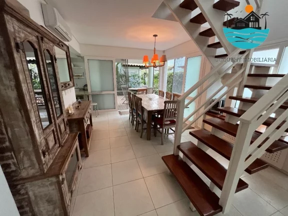 Imagem Aluguel de Casa em Juquehy para Temporada com, 4 dormitórios, 2 suítes, 60m da praia - Acomodação máx. 10 pessoas | Juquehy Imobiliária