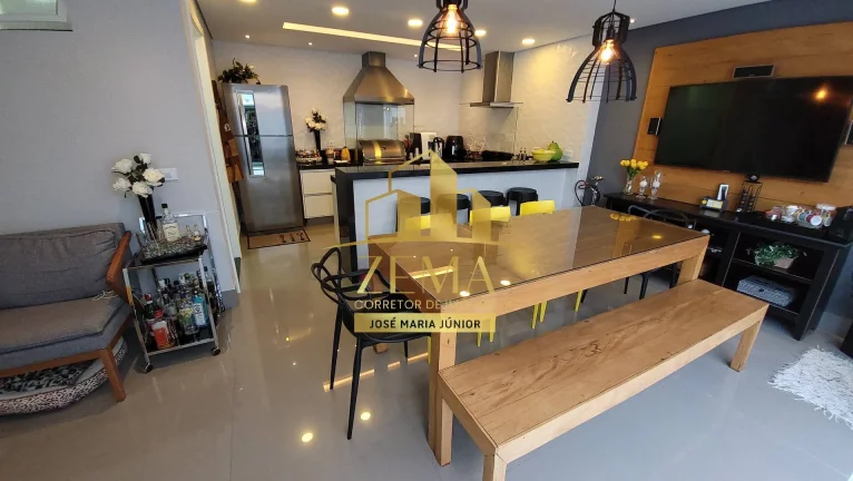 Imagem Sobrado 04 suites, 282 m2, util 224 m2, 04 vagas, Amplo Espaço Gourmet