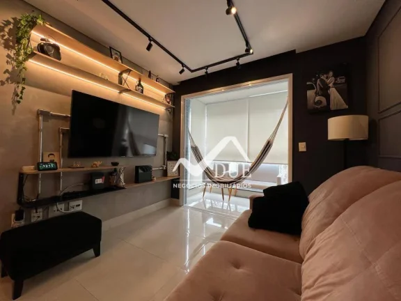 Imagem Apartamento com 2 quartos com lazer, à venda, 86 m² por R$ 1.190.000 - Embaré - Santos/SP