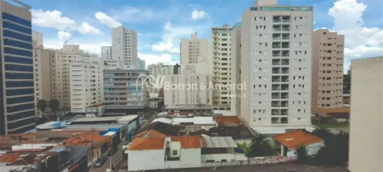 Imagem Apartamento com 1 dormitório, 2 banheiros e 1 vaga de garagem, 70 m², no Centro de Campinas