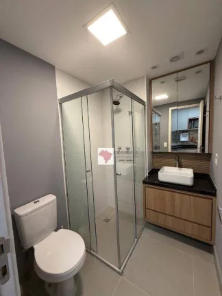 Imagem Apartamento com 1 dormitório para alugar, 24 m² por R$ 3.510,00/mês - Brooklin - São Paulo/SP