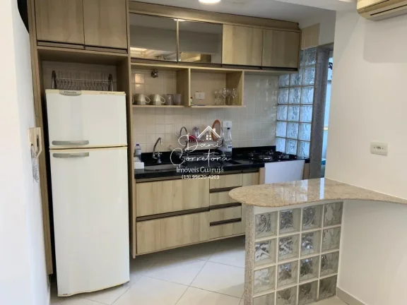 Imagem Apartamento reformado com 2 quartos com suíte e vaga de garagem em Pitangueiras, Guarujá-SP - Imperdível oportunidade!