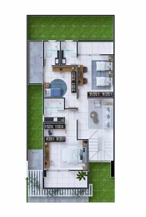 Imagem PRÉ-LANÇAMENTO: Casa duplex com 5 dormitórios à venda por R$ 1.218.997,00 - Condomínio VILA PRIVILEGE - Novo Uruguai - Teresina/PI