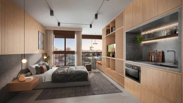 Imagem Studio à venda em São Paulo, Perdizes, com 1 quarto, 27m2 Imagem Studio à venda em São Paulo, Perdizes, com 1 quarto, 27m2