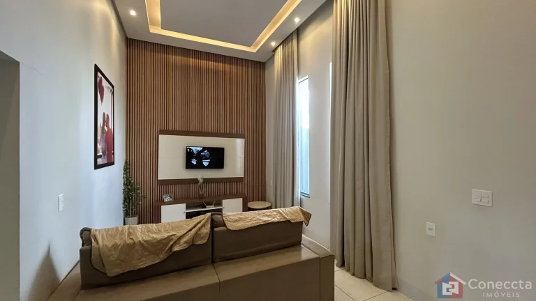 Imagem Casa Moderna à Venda no Residencial Barreiro, Patos de Minas - 3 Dormitórios, Piscina e Área Gourmet