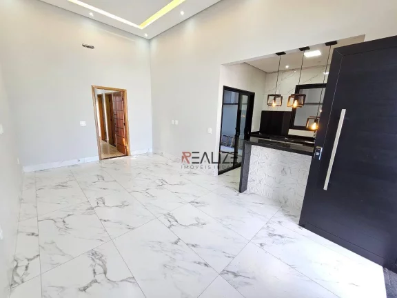 Imagem Casa moderna com 3 dormitórios à venda, 110 m² por R$ 925.000 - Condomínio Jardins do Império - Indaiatuba/SP