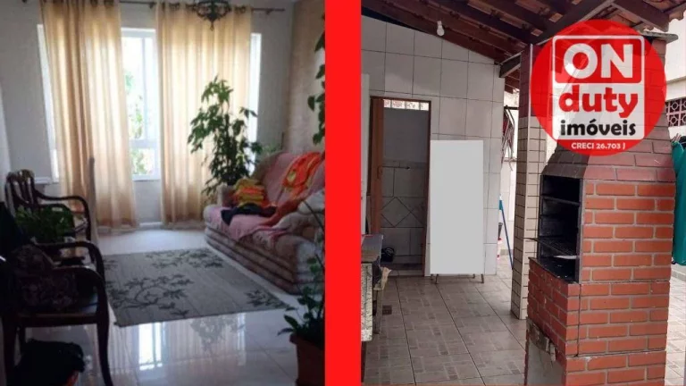 Imagem Sobrado com 3 dormitórios à venda, 241 m² por R$ 795.000,00 - Vila São Jorge - Santos/SP