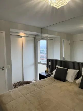 Imagem Apartamento de luxo no coração de Santo André-SP: 3 quartos, 3 suítes, 4 banheiros, 2 vagas na garagem, 115m²! Confira agora no Condomínio Paris Santo André!