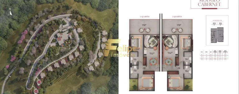 Imagem EXCELENTE APARTAMENTO DE 02 QUARTO EM CONDOMÍNIO DE ALTO PADRÃO, LOCALIZADO EM DOMINGOS MARTINS/ES!