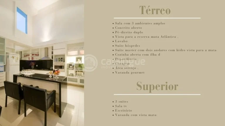 Imagem Linda Casa no Cond. Padre Monte com 5 suites