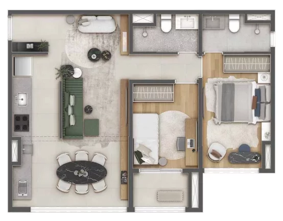 Imagem APARTAMENTO RESIDENCIAL em São Paulo - SP, Jardim das Acácias