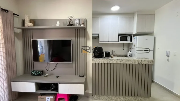Imagem APARTAMENTO PRAIA GRANDE com 2 dormitórios sendo 1 suíte,1 vaga de garagem,varanda gourmet com churrasqueira,sala 2 ambientes
