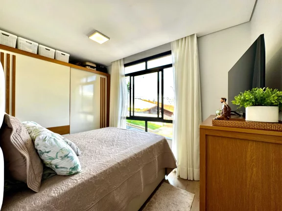 Imagem Apartamento semi- mobiliado com 3 dormitórios sendo 1 suíte e 1 vaga em São José dos Pinhais