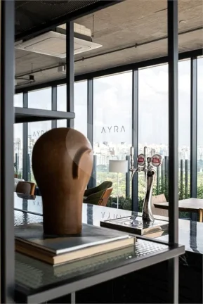 Imagem Apartamento para alugar com 1 quarto no condomínio Ayra Pinheiros, São Paulo - SP