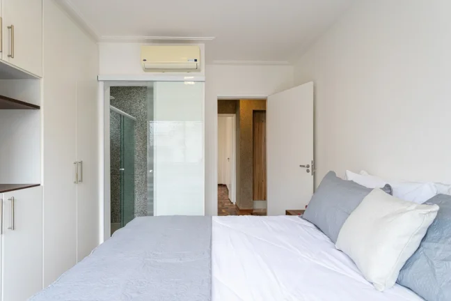 Imagem Apartamento 90M², 2Q, 1 Suíte, 2 Banheiros, 1 Vaga, Split, Salão de Festas, Área Verde.