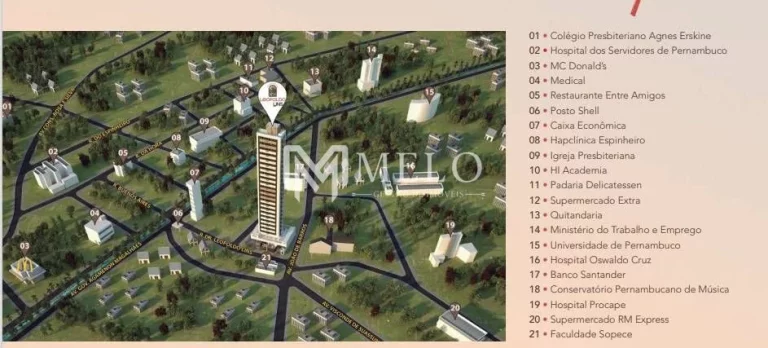 Imagem Oportunidade em RECIFE: 60,53m², 03qts, 01suite, 01 vaga..