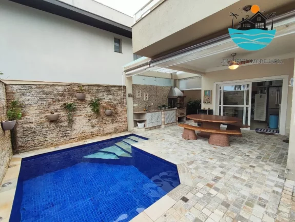 Imagem Casa Pé na Areia em Juquehy, Aluguel de Temporada, Anual aluguel, 4 quartos, sendo 03 suítes, piscina privativa, máx.08 pessoas | Juquehy Imobiliária