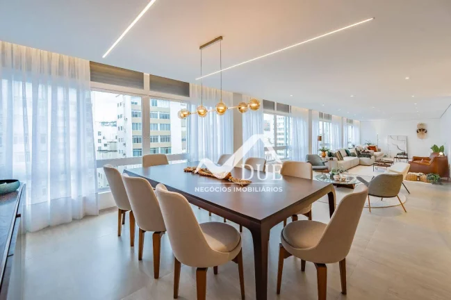 Imagem Apartamento com 4 dormitórios à venda, 305 m² por R$ 3.190.000,00 - Boqueirão - Santos/SP