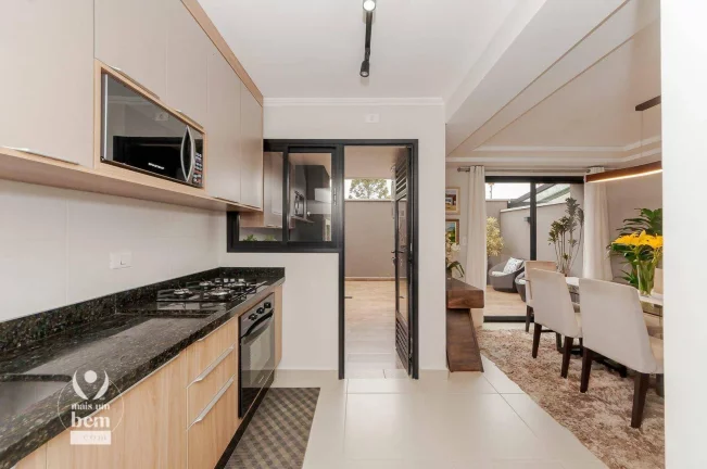 Imagem Sobrado com 3 quartos sendo 1 suíte à venda, 118 m² por R$ 795.000 - Santa Cândida - Curitiba/PR