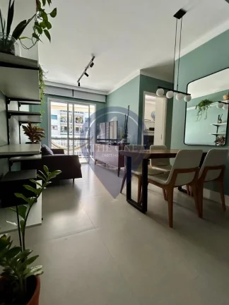 Imagem Apartamento à venda em Cerqueira César, São Paulo-SP: Mobiliado com 2 quartos, 2 salas, 1 banheiro, 1 vaga de garagem, 52m² de área.