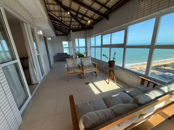 Imagem Cobertura dos sonhos com vista panoramica para o oceano e a Praia de Itaparica.
