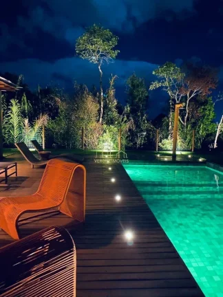 Imagem Luxuosa casa em condomínio à venda em Praia do Forte - Mata de São João-BA: 5 quartos, 5 suítes, 3 salas, 3 banheiros, 3 vagas, 400m².