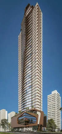 Imagem 4 suítes, 302,78m2, Bairro Centro - Balneário Camboriú/SC