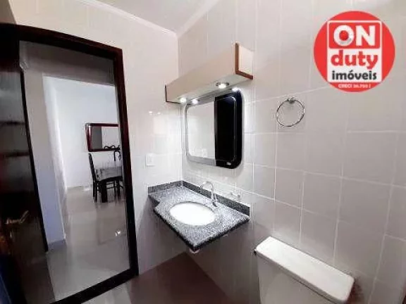 Imagem Apartamento com 3 dormitórios à venda, 107 m² por R$ 585.000,00 - Vila Luis Antônio - Guarujá/SP