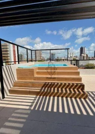 Imagem Coberturas com Piscina privativa nas proximidades de shopping e Parque Linear Parahyba 2 no bairro do Aeroclube / Bessa - CO0221