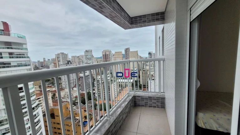 Imagem Apartamento com 2 dormitórios para alugar, 64 m² por R$ 6.700,00/mês - Boqueirão - Santos/SP