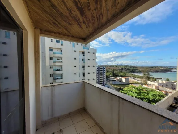 Imagem Cobertura Linear com 4 Quartos Frente p/ Mar à Venda na Praia do Morro - Guarapari/ES