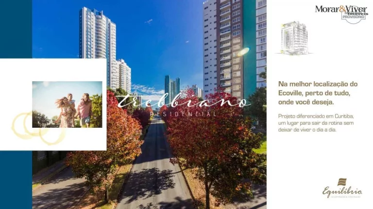 Imagem Apartamento para Venda em Curitiba, Campo Comprido, 3 dormitórios, 1 suíte, 2 banheiros, 2 vagas